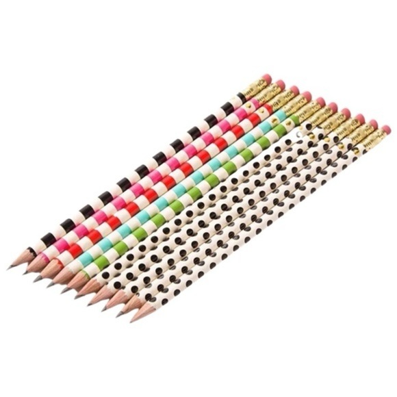 KATE SPADE • Dot The I’s Pencil Set Stationery School Art Crafts - Picture 6 of 7